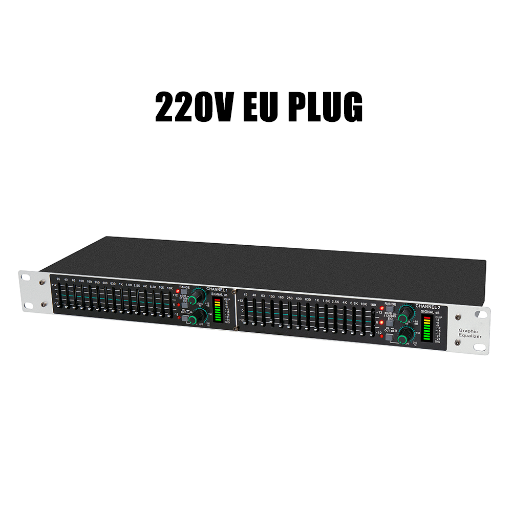 Audio Music Maker - Ekualizer graficzny Eq215 z podwójną 15-pasmową