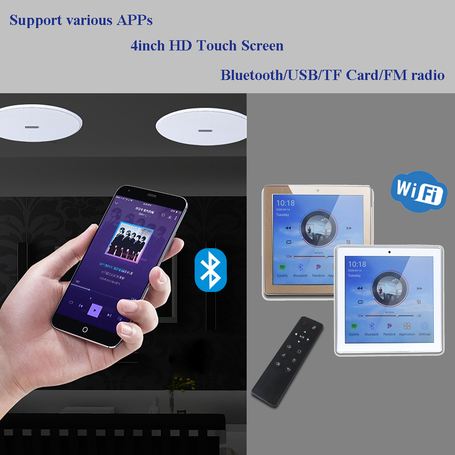 Audio Music Online - Z systemem Android WiFi Bluetooth w