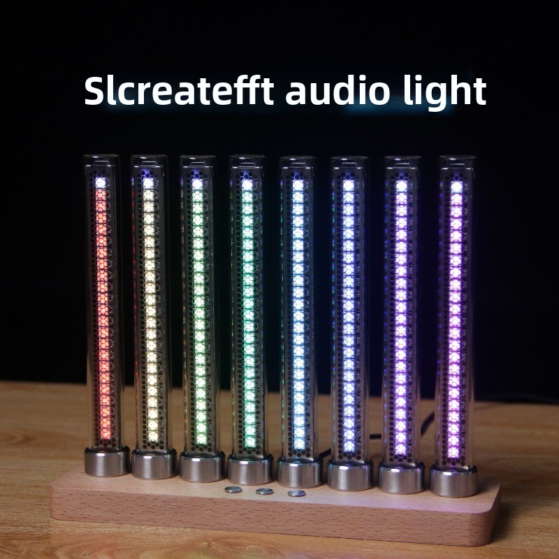 Audio Music In Youtube - Lampa audio, spektrum świetlnego, muzyka, światło,