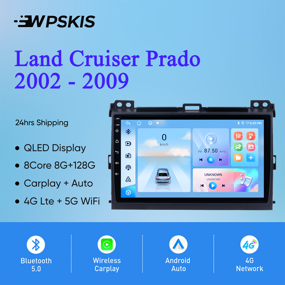 Audio Music Network - 8-rdzeniowy Android 14 8G+128G do Toyota
