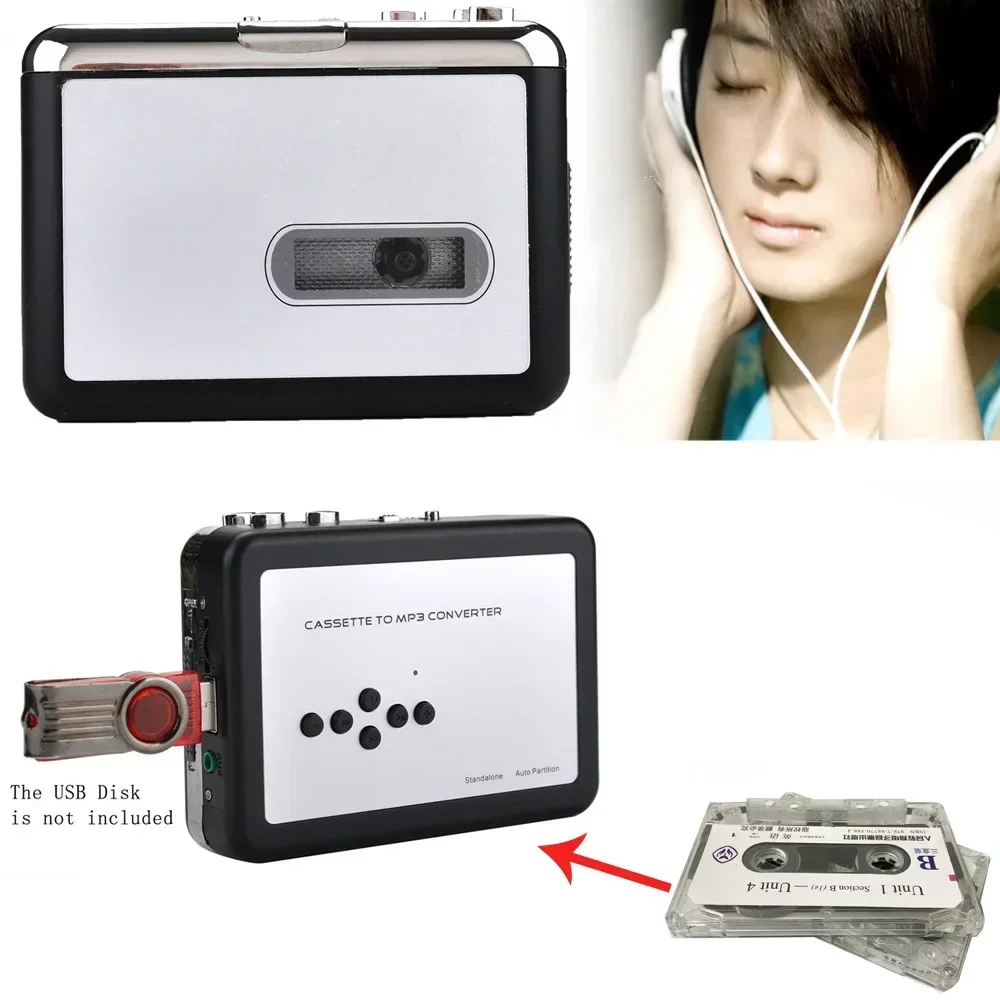 Audio Music Mp3 Song - Nowy odtwarzacz kasetowy USB Walkman Odtwarzacz
