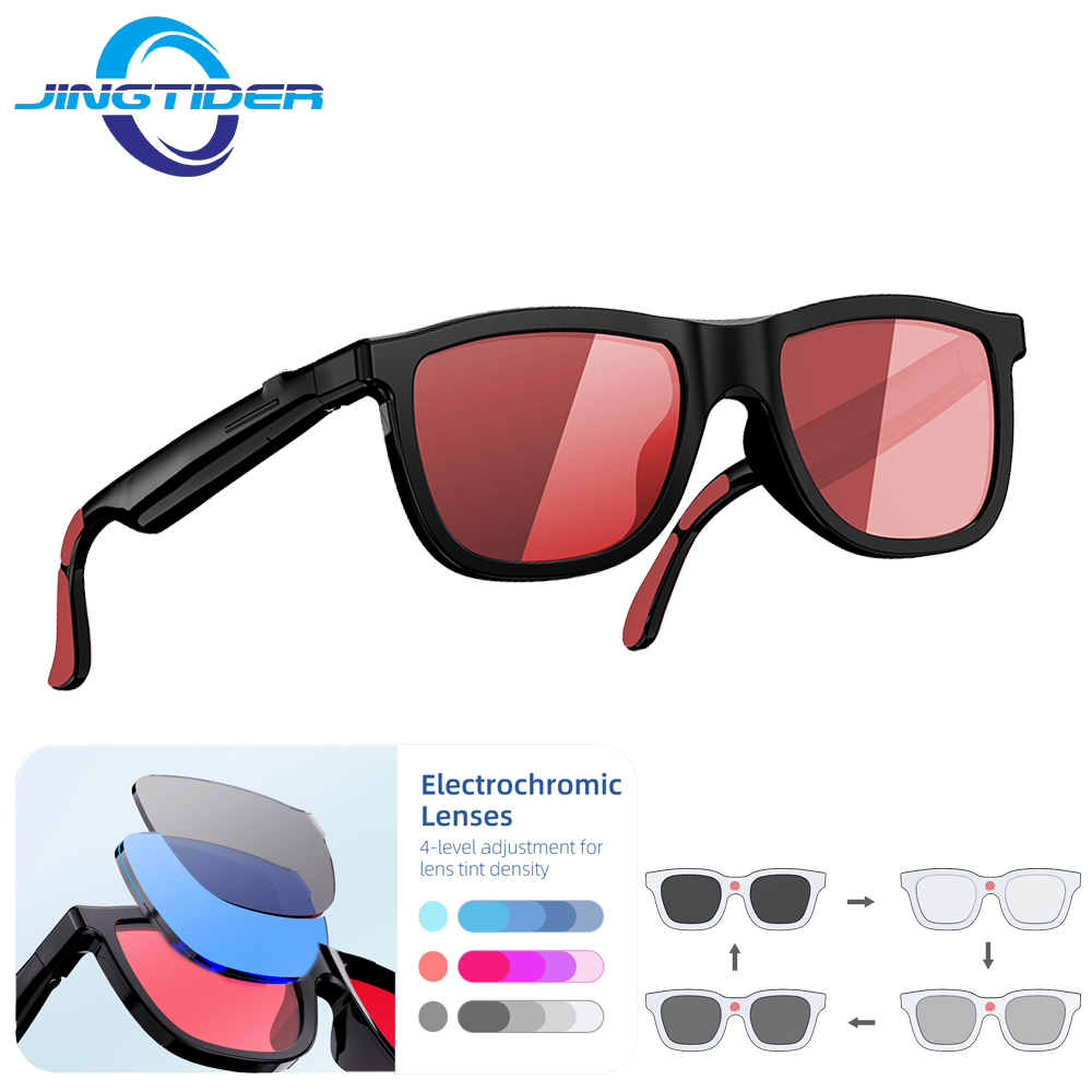 Audio Music Bluetooth - Okulary audioelektrochromowe G60 z 4-stopniową regulacją