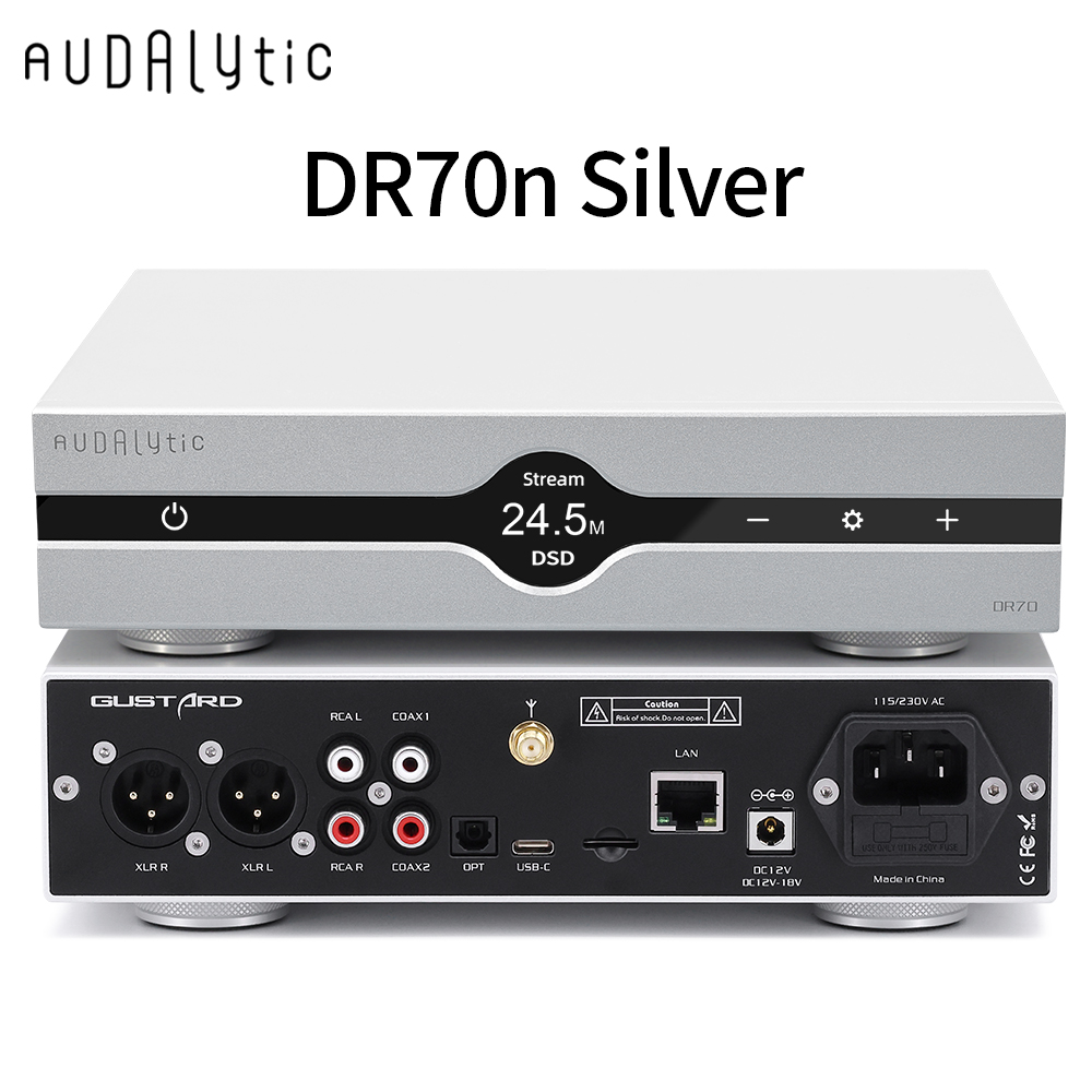 Gustard Audalytic DR70n&DR70 H – Audio Music Network recenzja i cena