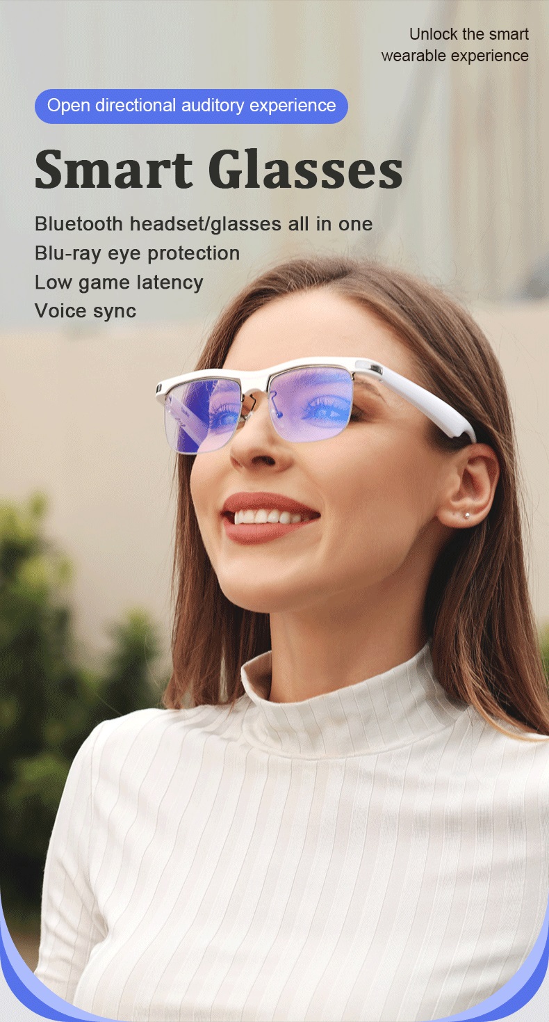 Inteligentne okulary audio 202 – Audio With Music Ai recenzja i cena