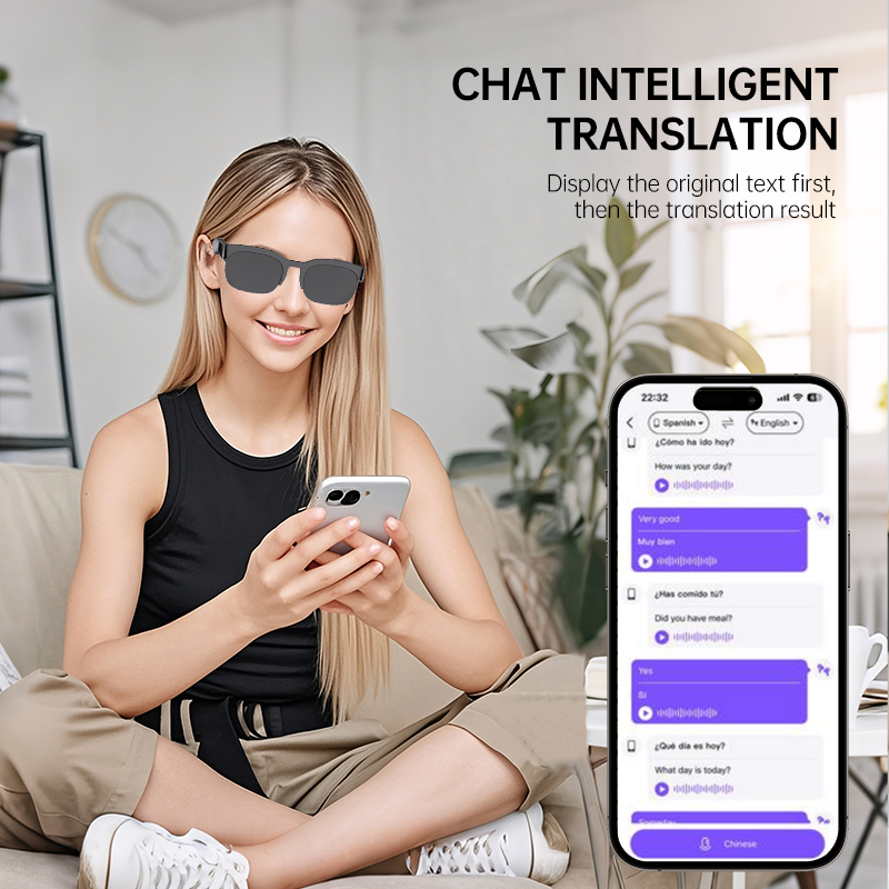 Inteligentne okulary słuchawko – Audio Music To Video recenzja i cena