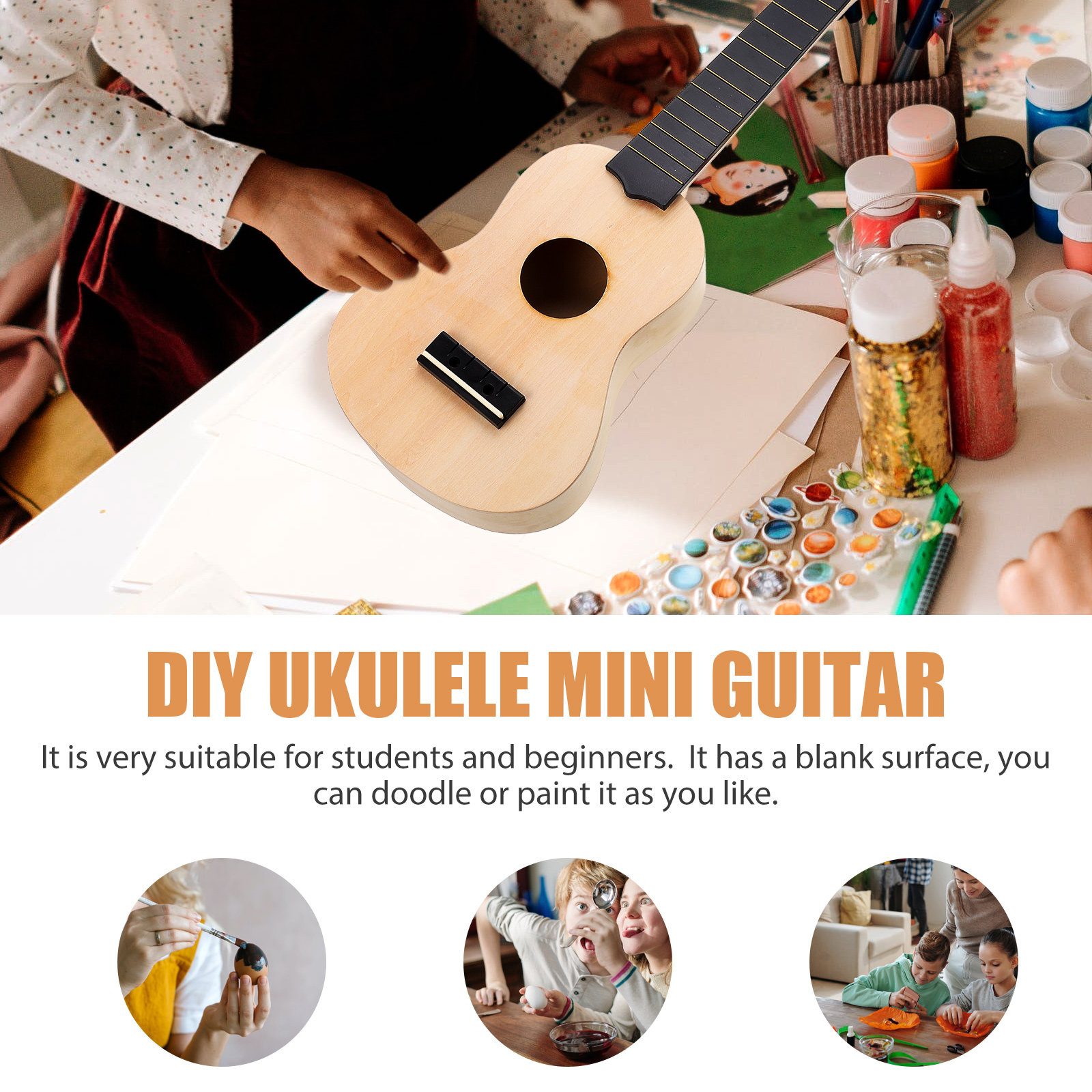 1 zestaw DIY ukulele – ręcznie – Ukulele Beginner Kit recenzja i cena
