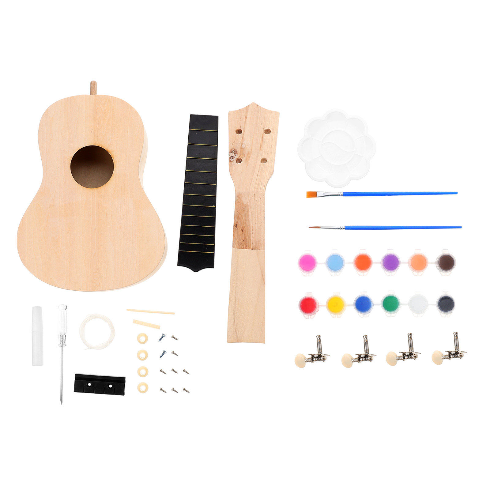 1 zestaw DIY ukulele – ręcznie – Ukulele Beginner Kit recenzja i cena