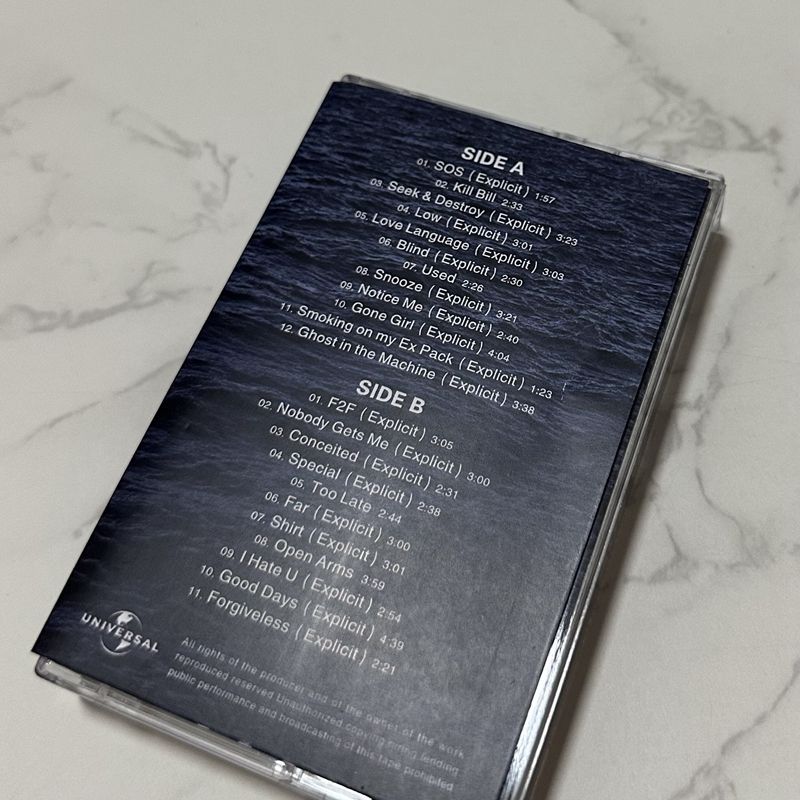 Kaseta muzyczna R&B w stylu we – Audio Music Lyrics recenzja i cena