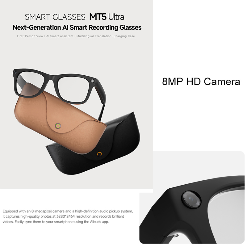 Inteligentne okulary AI 2026 H – Audio Music To Video recenzja i cena