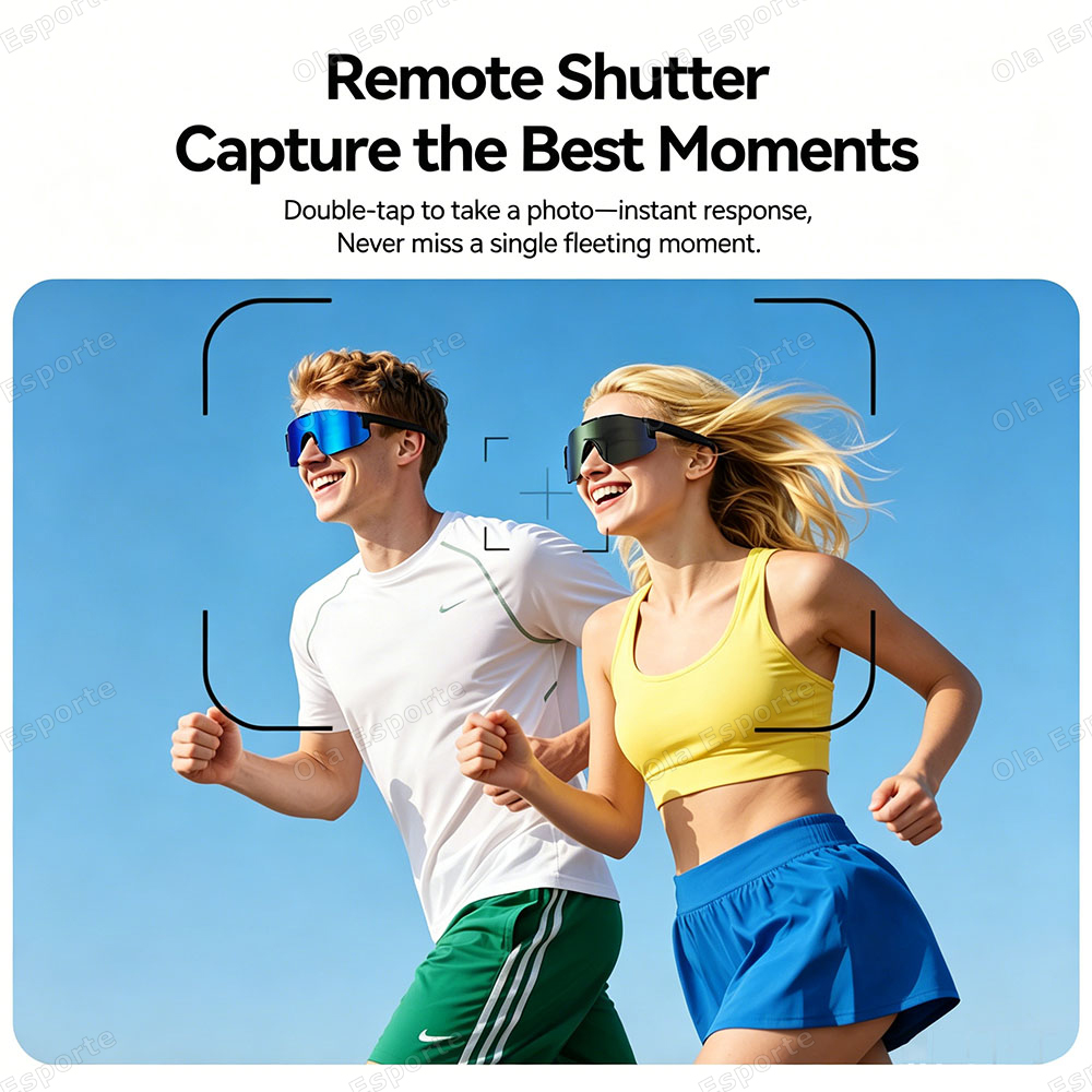 Inteligentne okulary rowerowe  – Audio Music To Video recenzja i cena