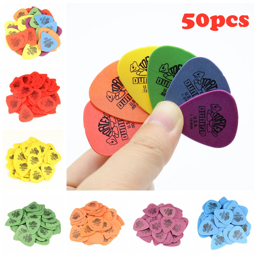 50 sztuk kostek do gitary Dunl – Electric Guitar Pick Pack recenzja i cena