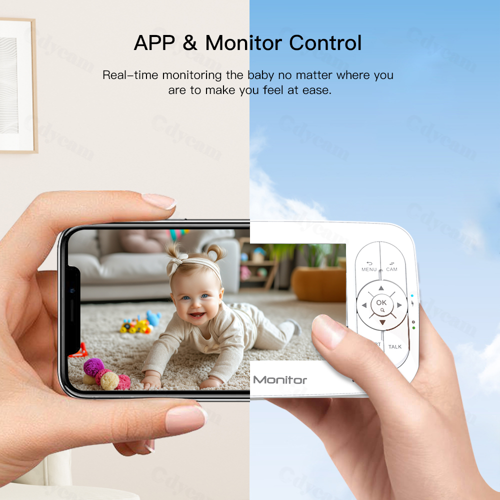 5-calowy Monitor Dziecięcy WiF – Audio Music Network recenzja i cena