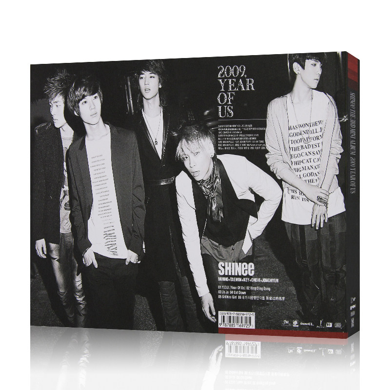 SHINEE 2009 YEAR OF US Today I – Audio Music Lyrics recenzja i cena