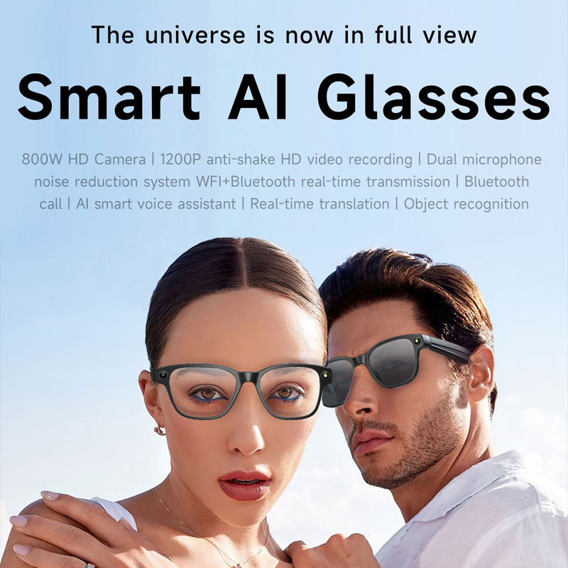 Inteligentne okulary AI z 8-me – Audio Music To Video recenzja i cena