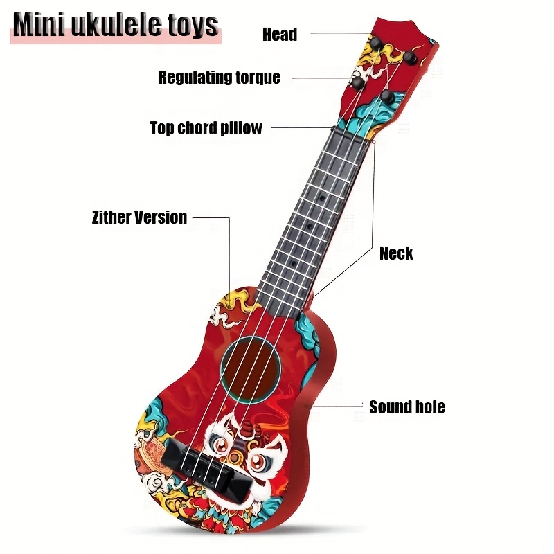 17,5-calowe mini ukulele, chiń – Ukulele Beginner Kit recenzja i cena